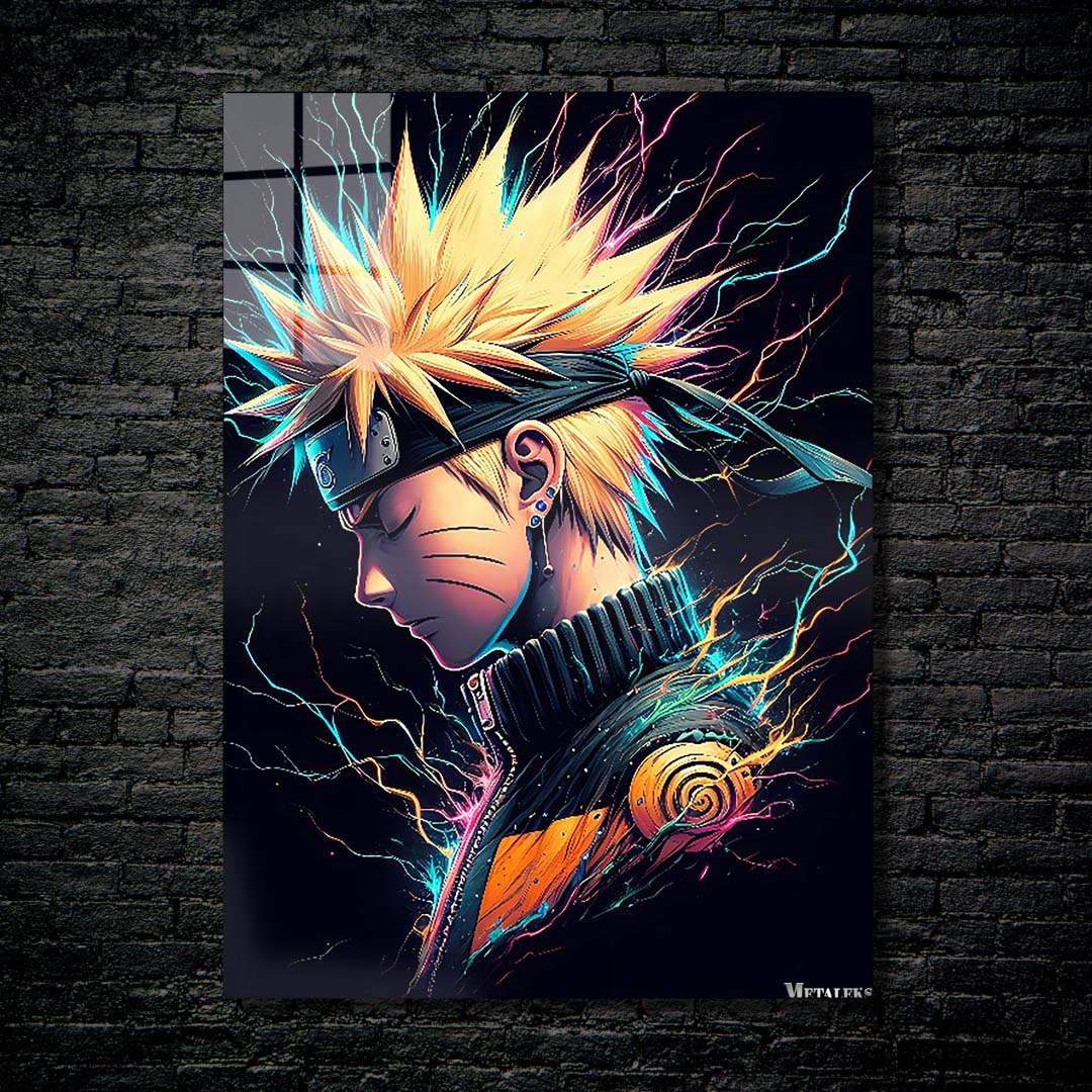 Naruto Uzumaki Colorful-Artwork by @Lucifer Art2092