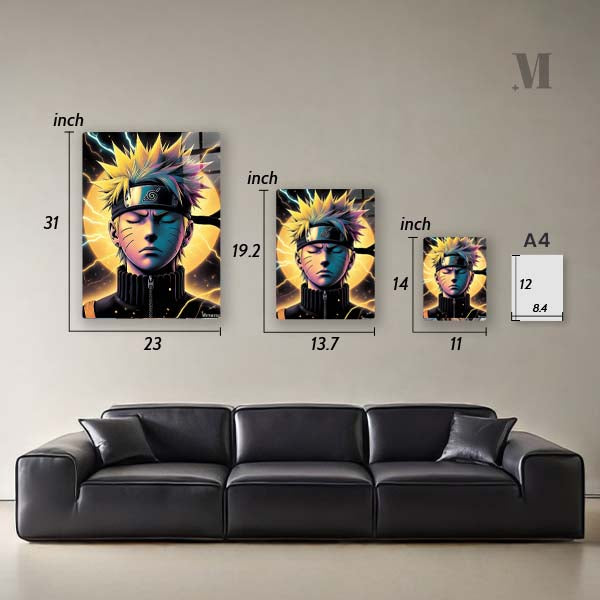 Naruto Uzumaki Focus-Artwork by @Lucifer Art2092