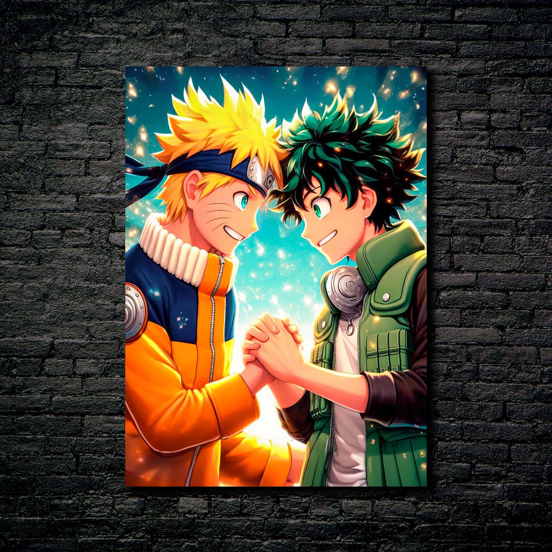 Naruto and Midoriya