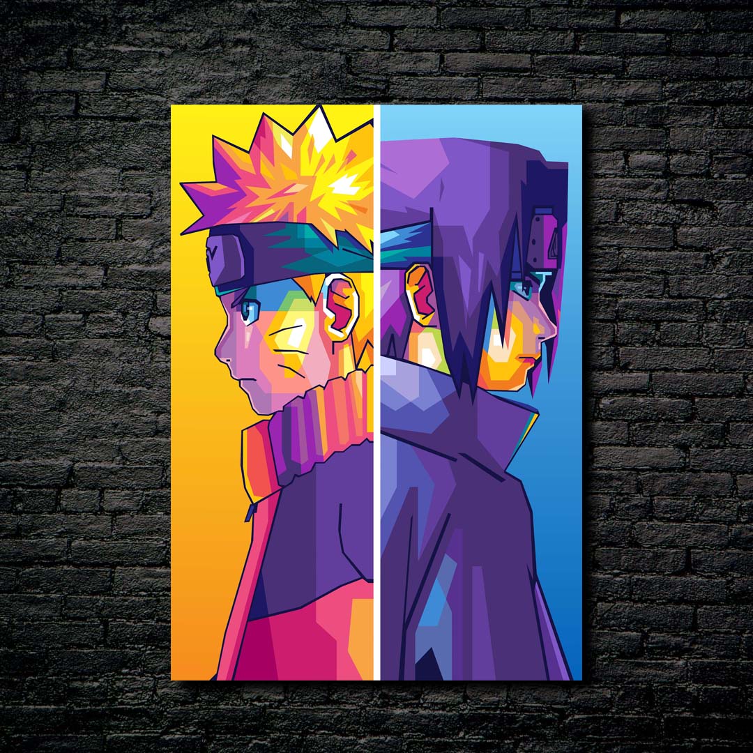 Naruto and Sasuke