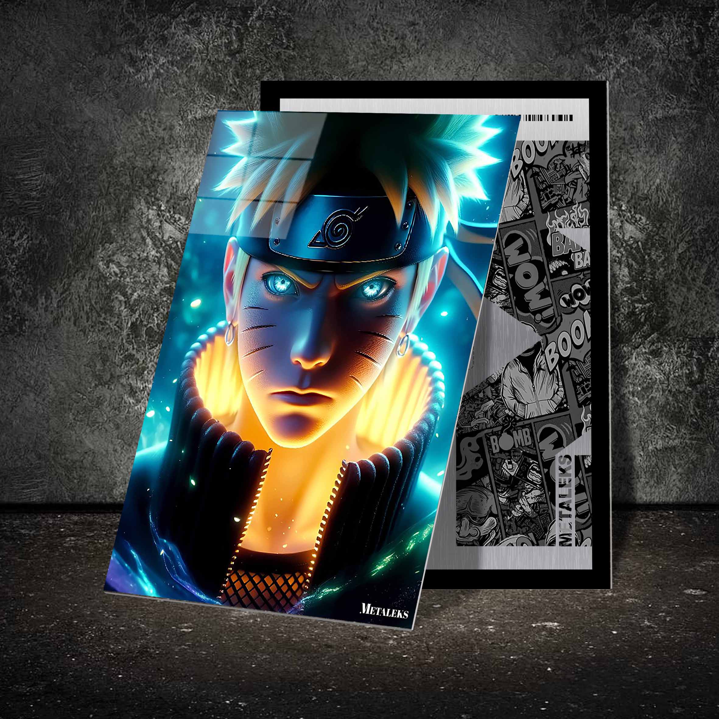 Naruto portrait glow