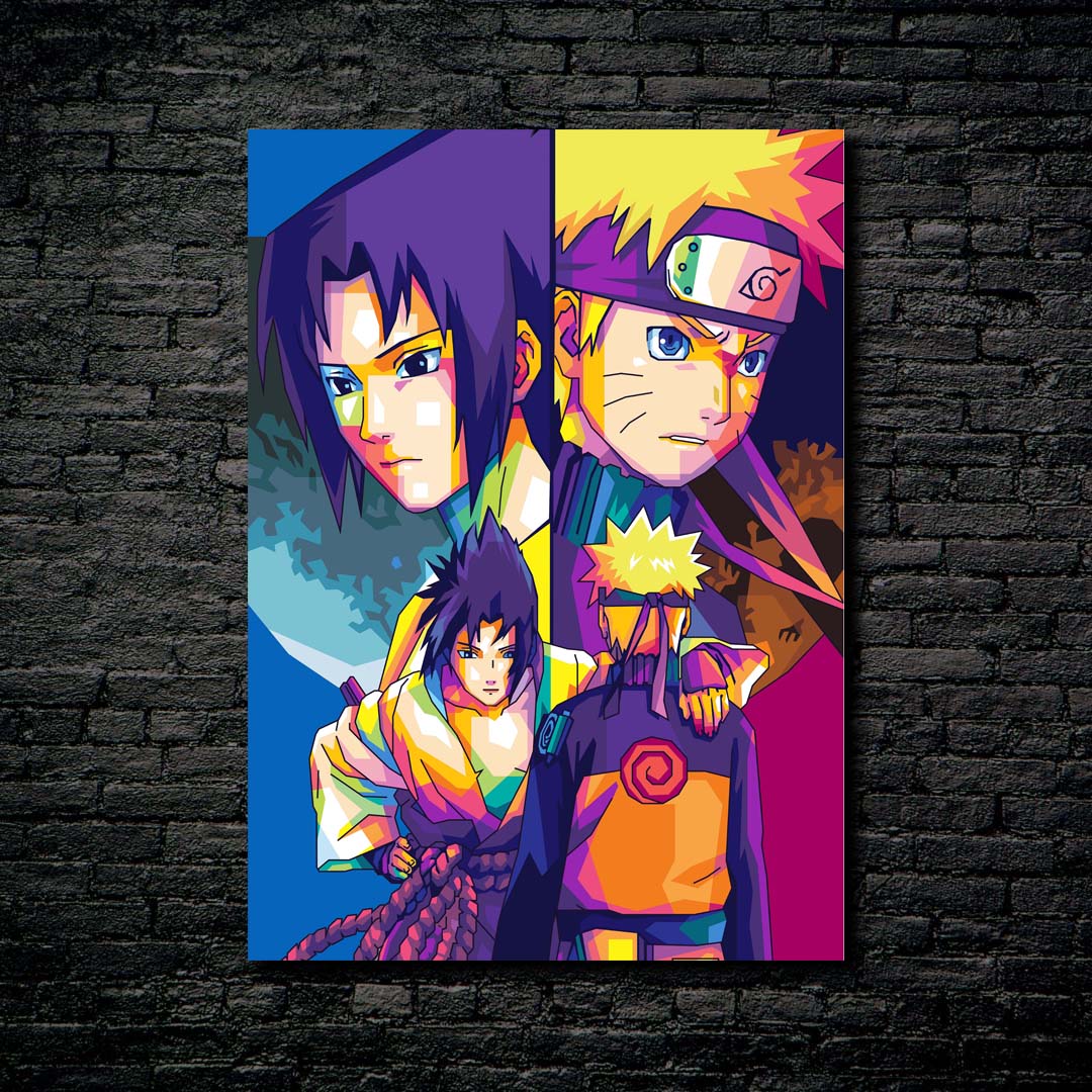 Naruto x Sasuke WPAP