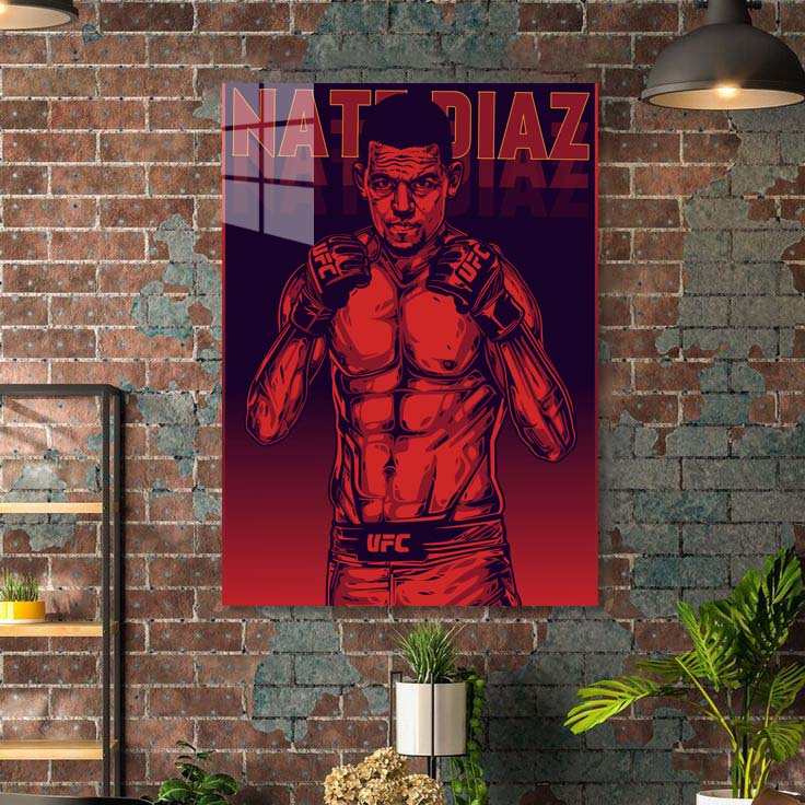 Nate Diaz Pop Art