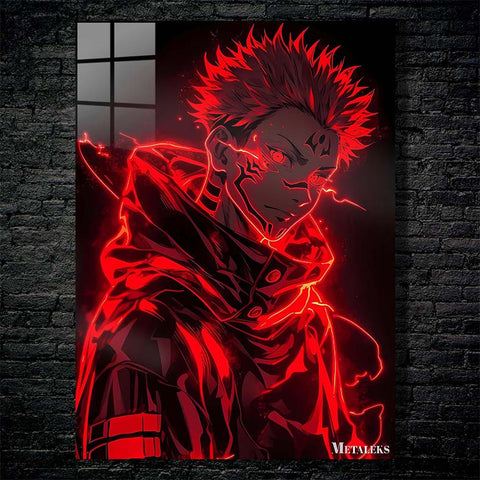 Neon-Sukuna-Red