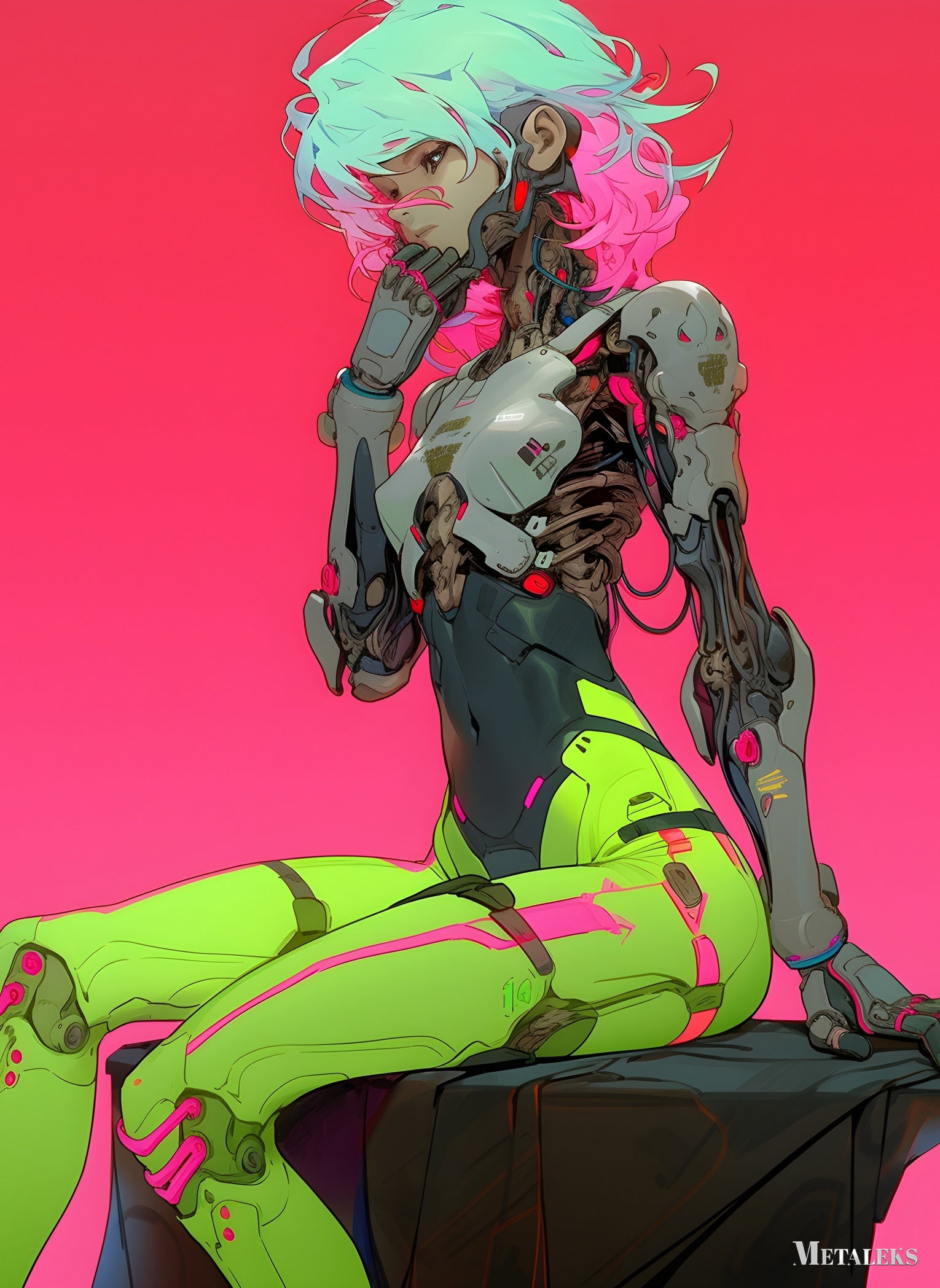 Neon Cyborg 1