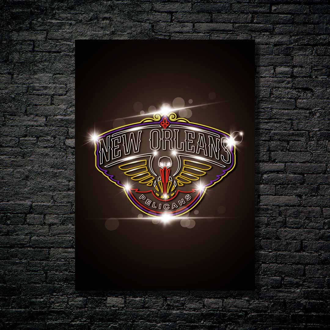 New Orleans Pelicans Neon