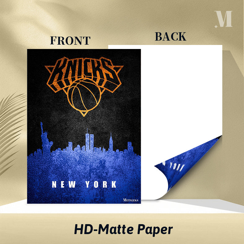 New York Knicks Manhattan New York State Map