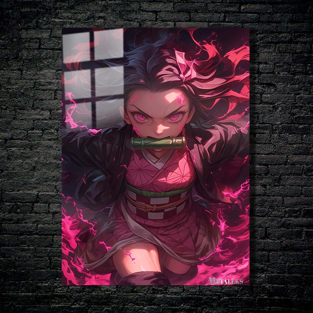 Nezuko Kamado _ Demon Slayer ZeetArt