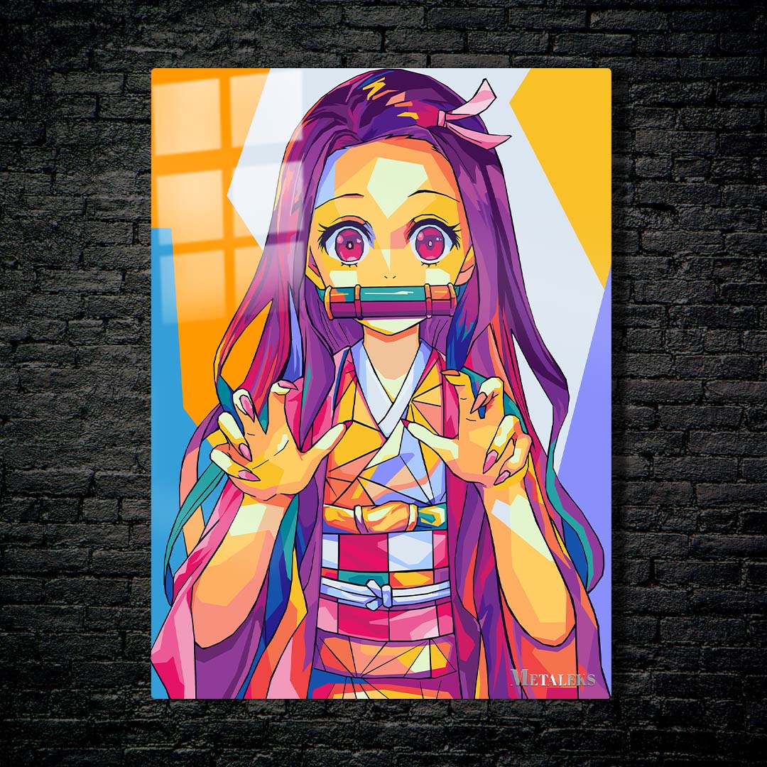 Nezuko Wpap Pop Art1