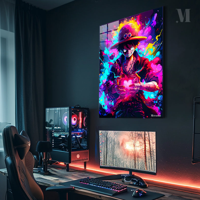 One Piece｜Neon Luffy
