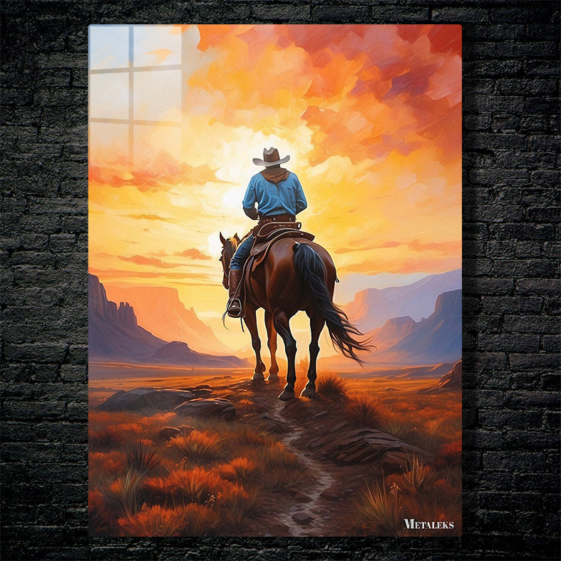 Painting of People Riding Horses