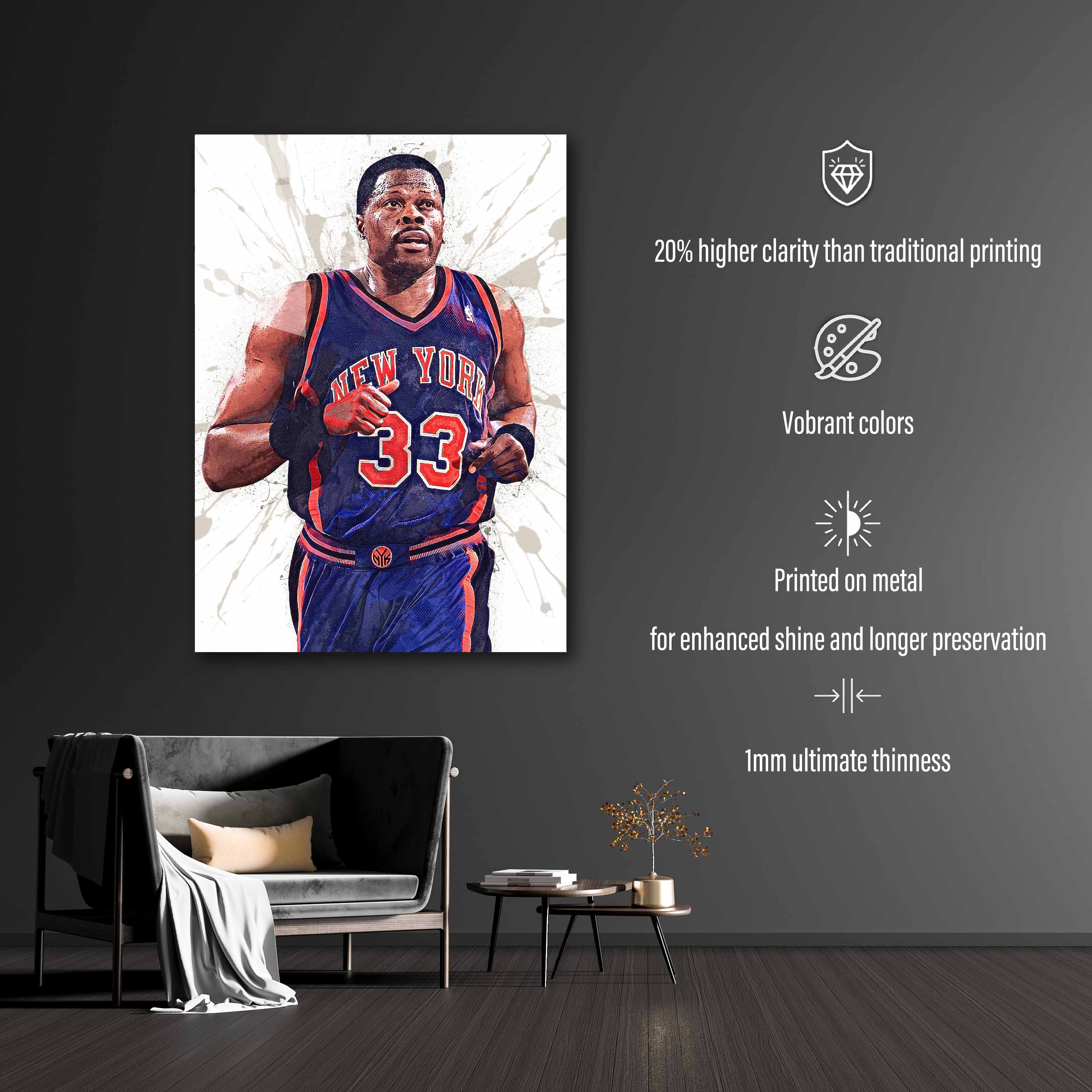 Patrick Ewing New York Knicks