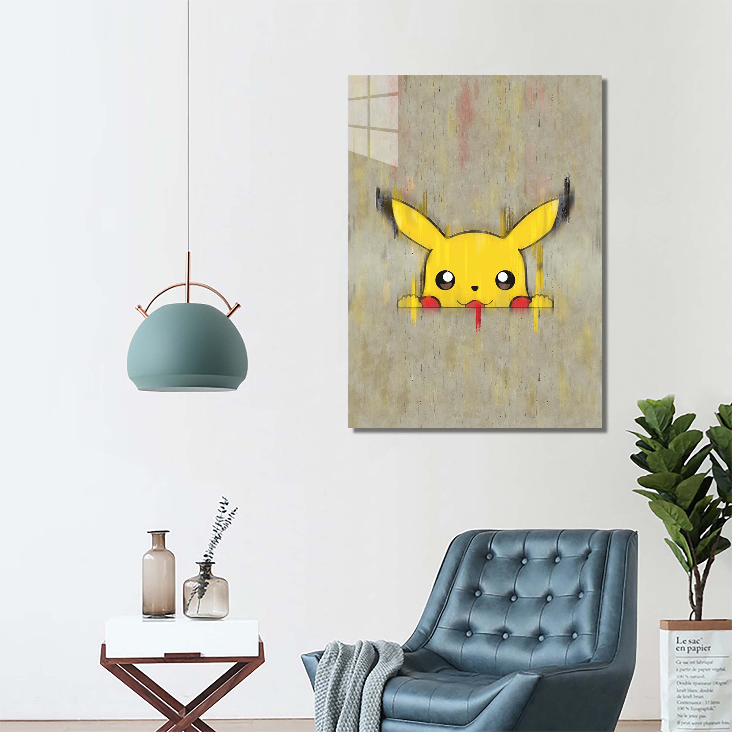 Peeping Pikachu