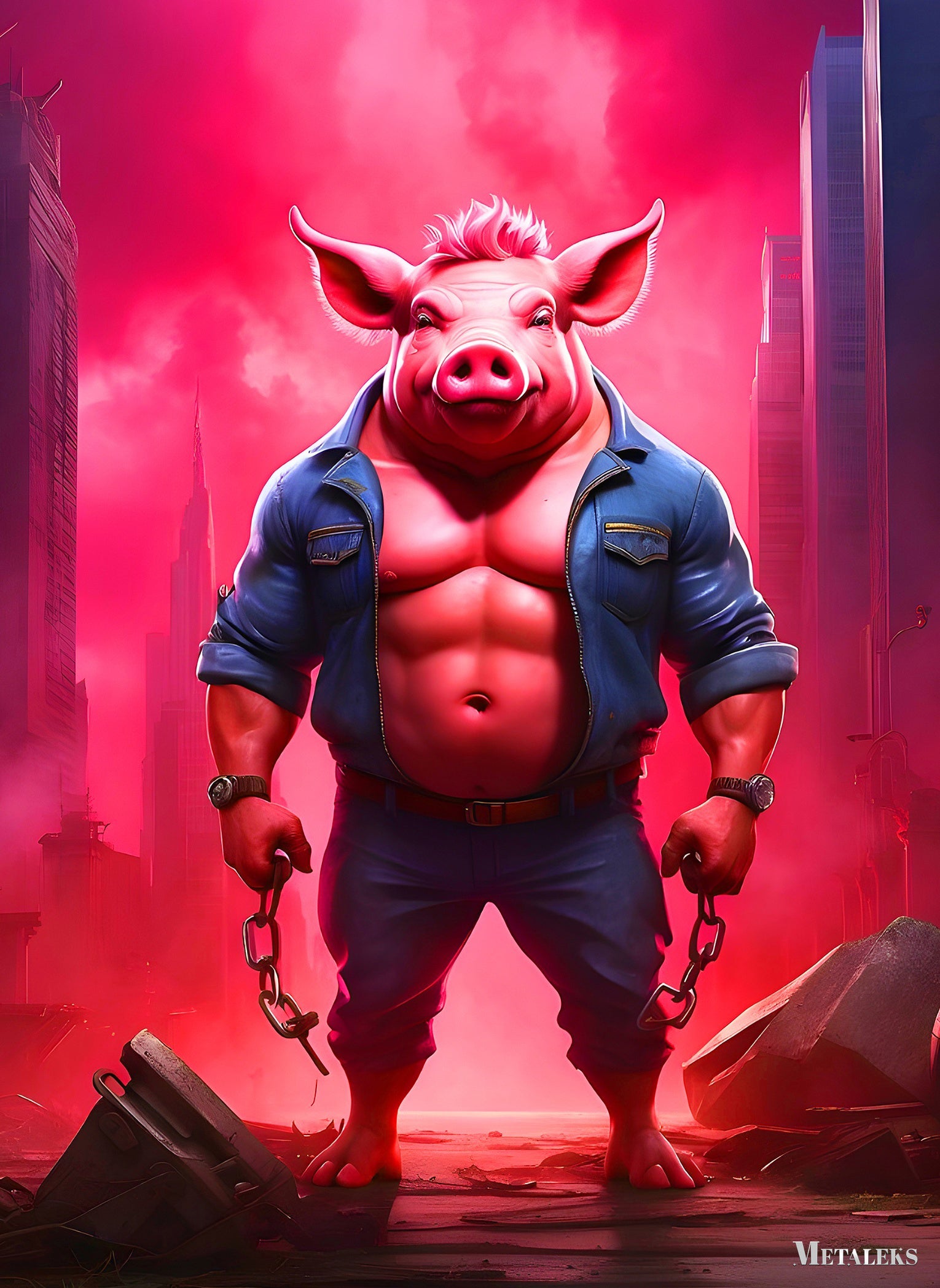 Pigman Ilustration