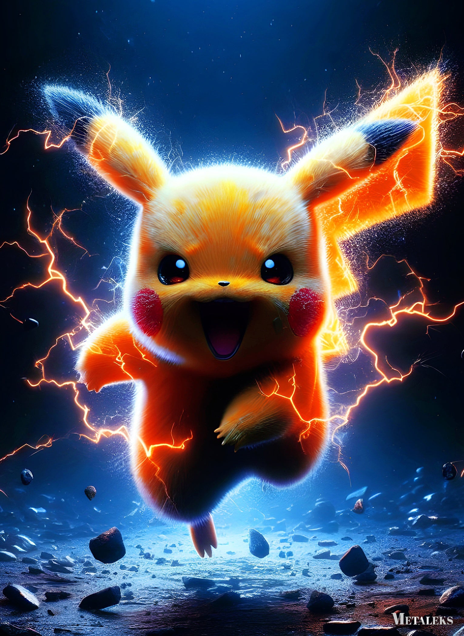 Pikachu Ilustration Art