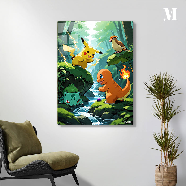 Pikachu Pokemon Pidgeotto Bulbasaur Charmander  D0801-25