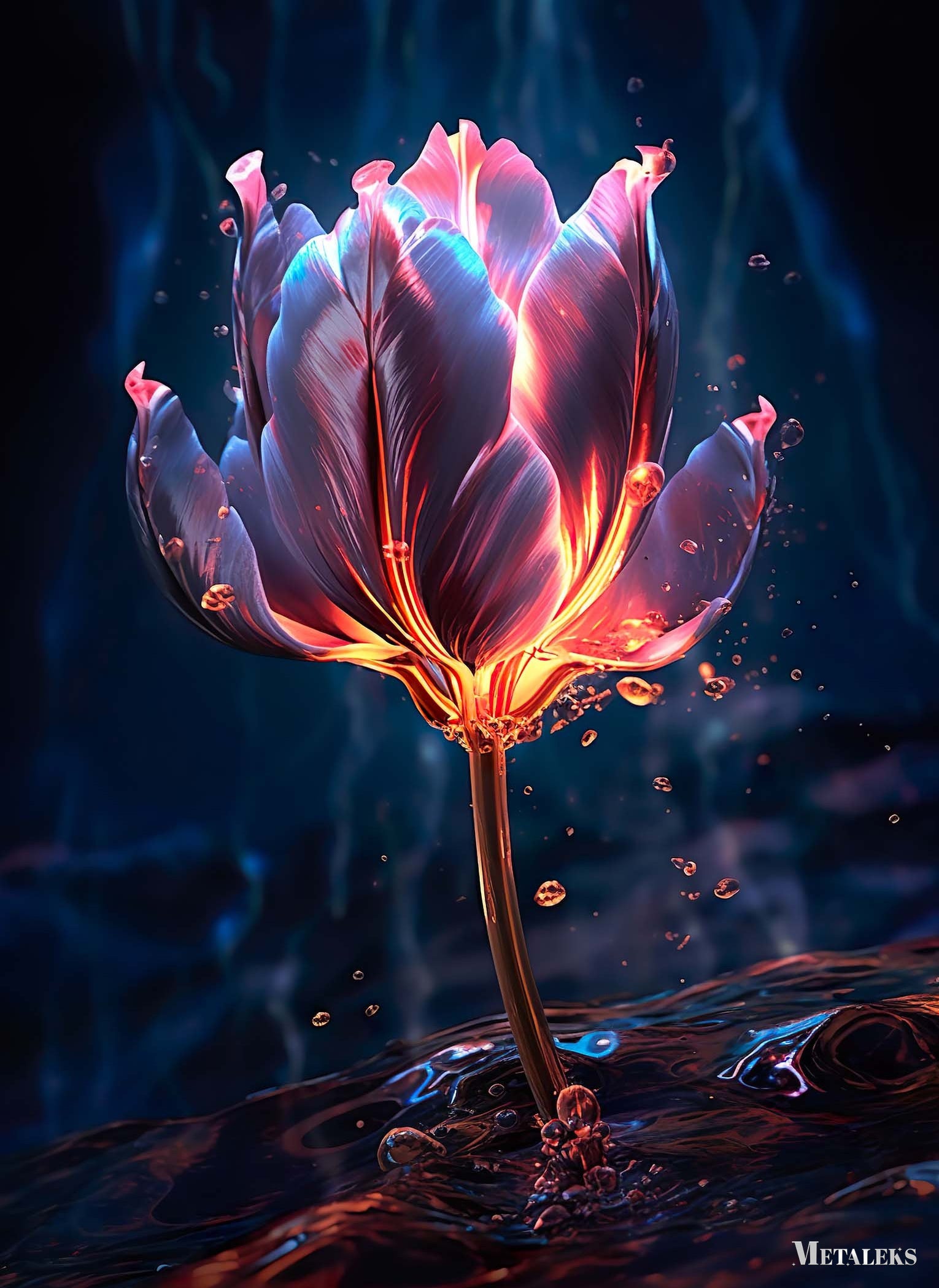 Pink Nature Flower