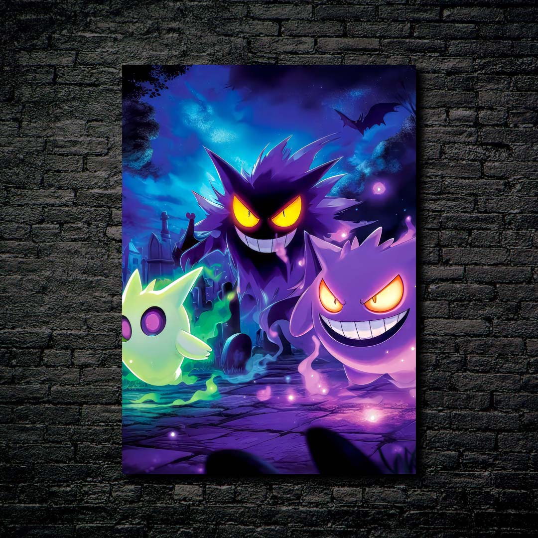 Pokemon gasly and gengar