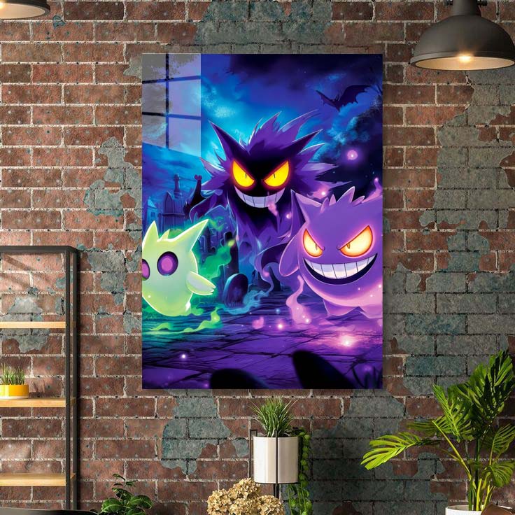 Pokemon gasly and gengar