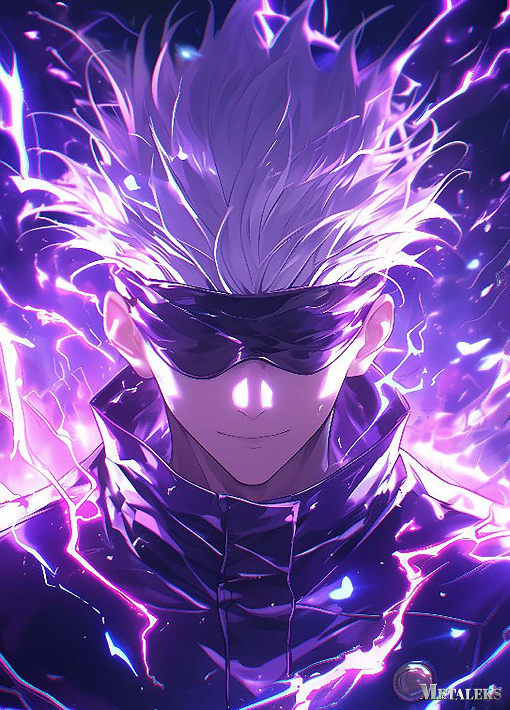 Purple Light Gojo Satoru