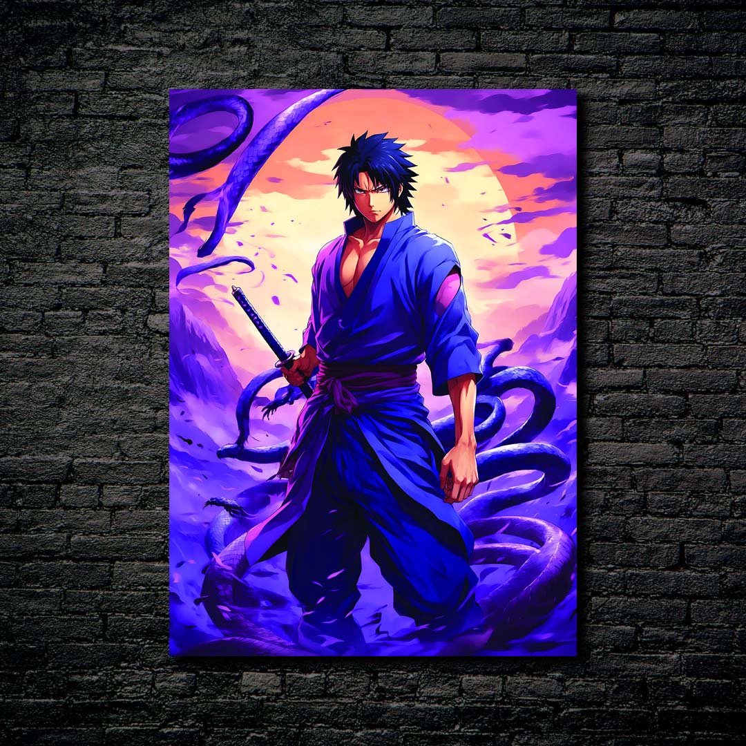 Purple Sasuke Uchiha