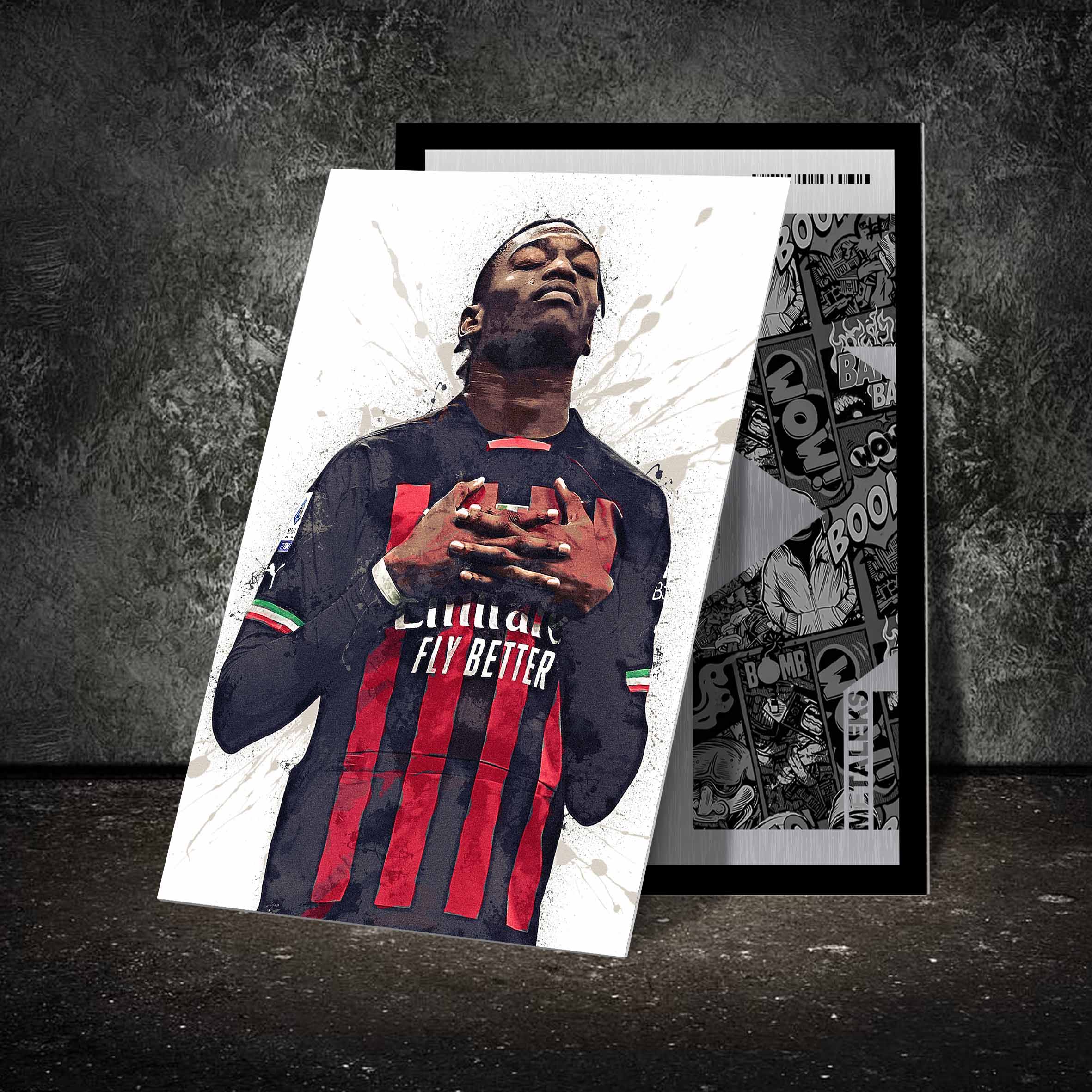 Rafael Leao AC Milan poster