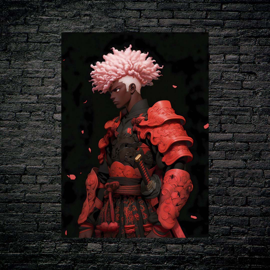 Red Samurai Armor