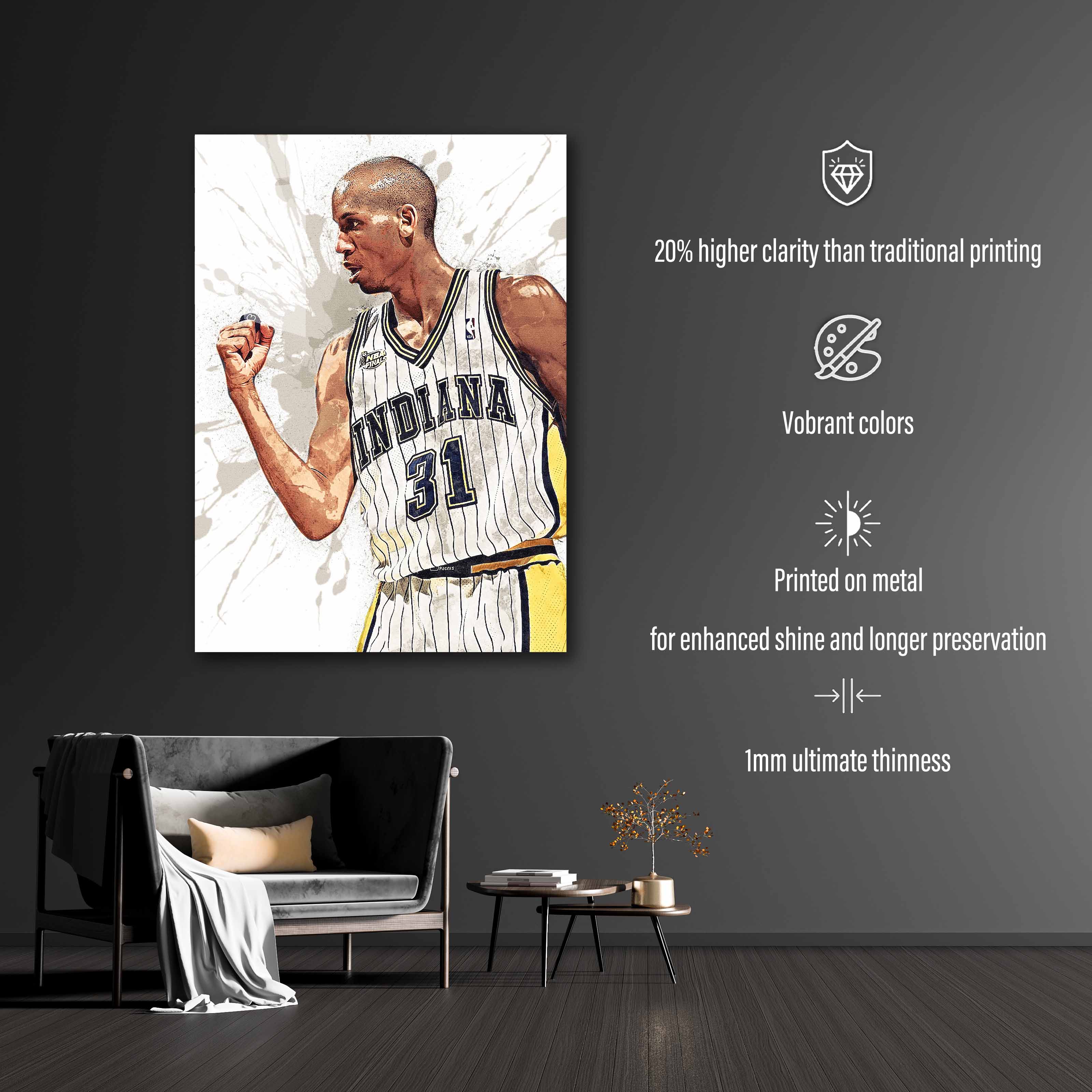 Reggie Miller Indiana Pacers