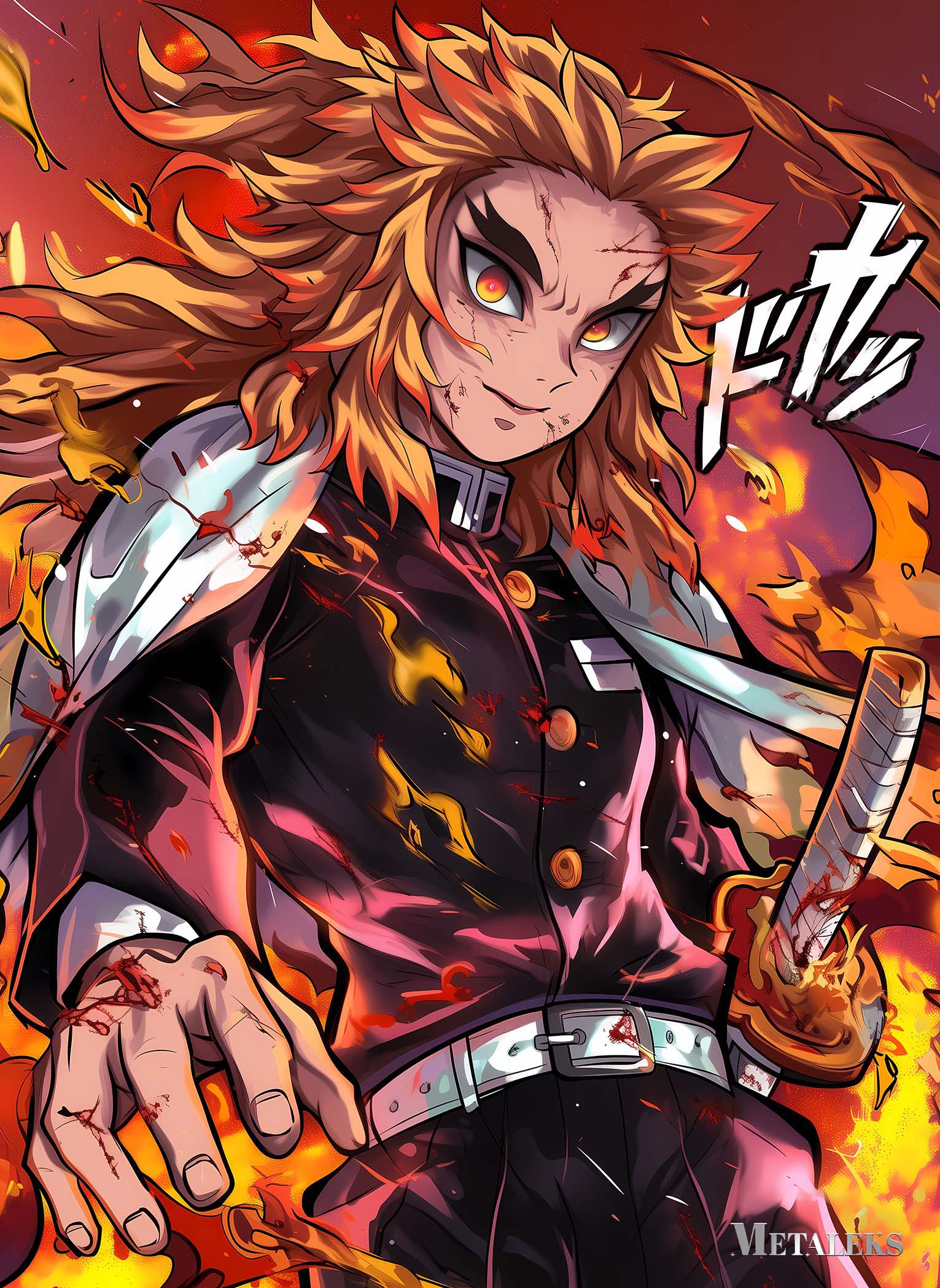 Rengoku Kyojuro Flame Oath