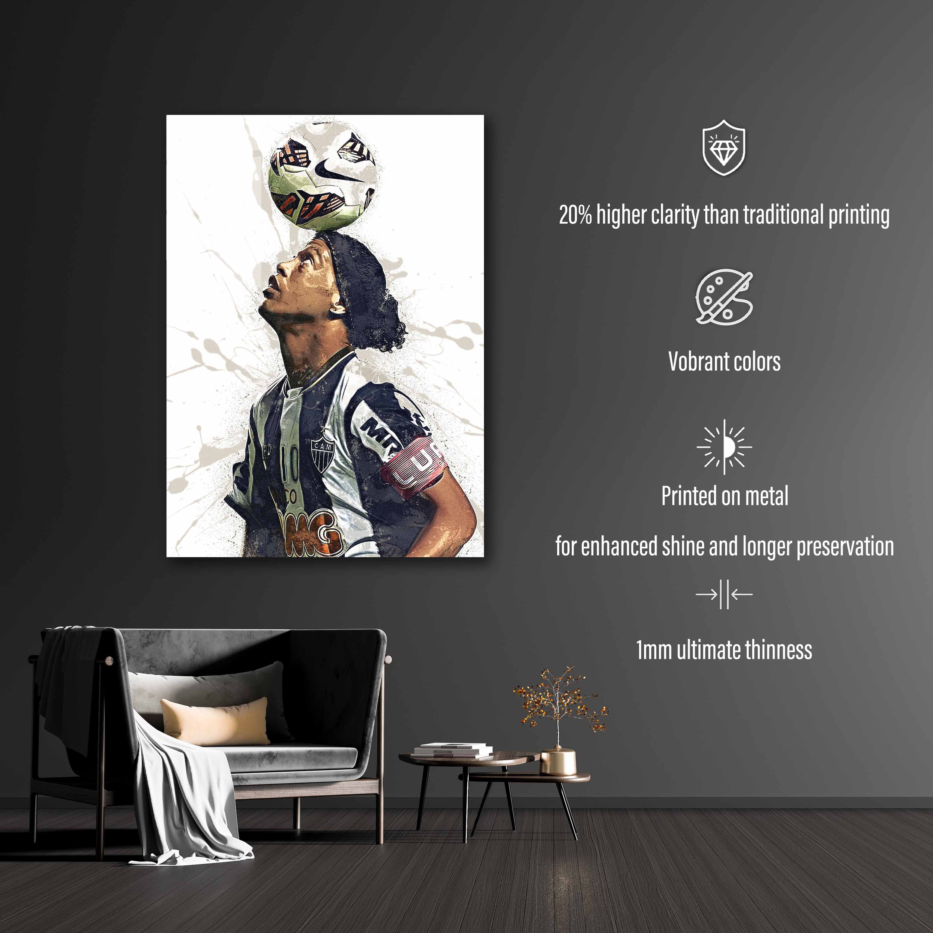 Ronaldinho Atletico Mineiro poster