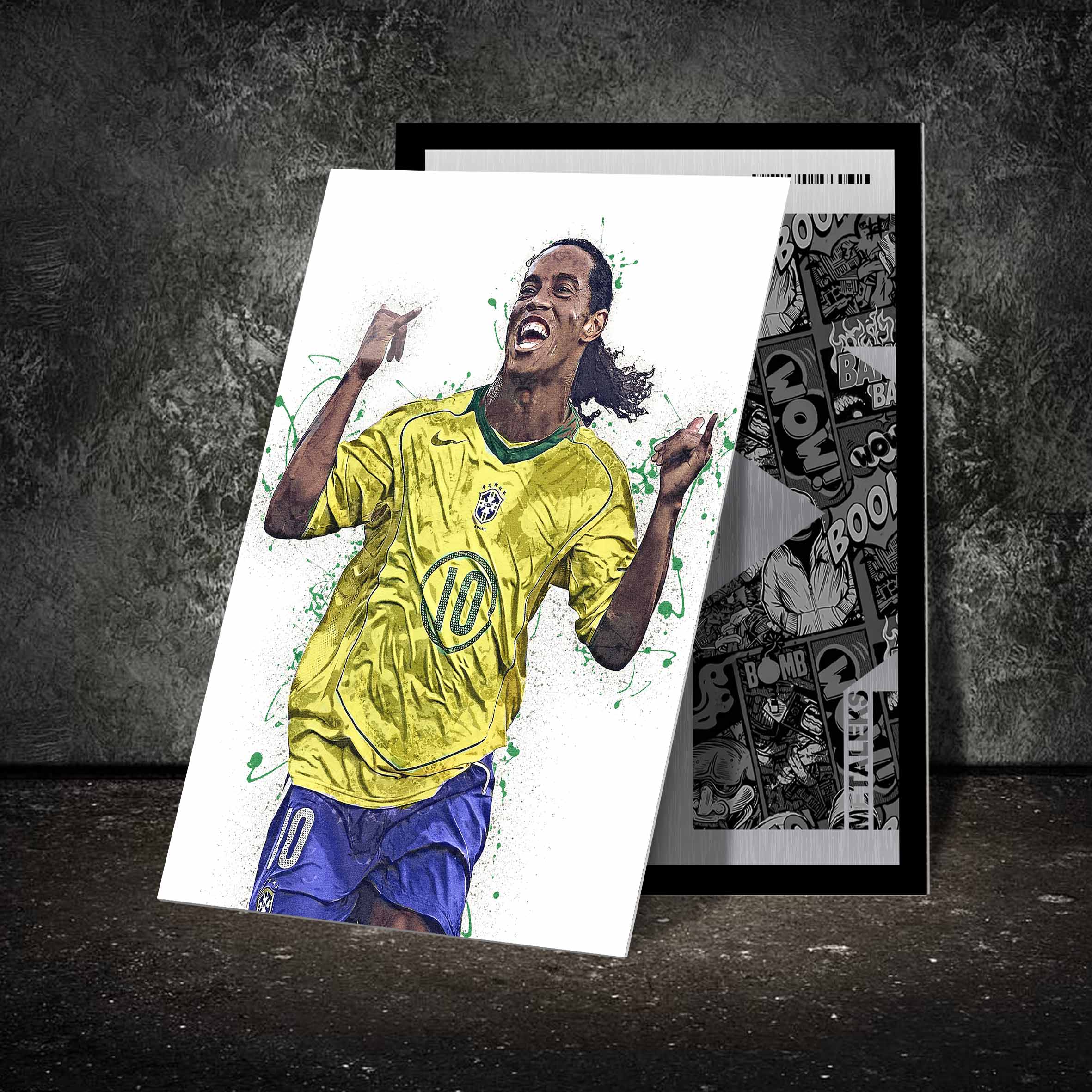 Ronaldinho Brazil poster