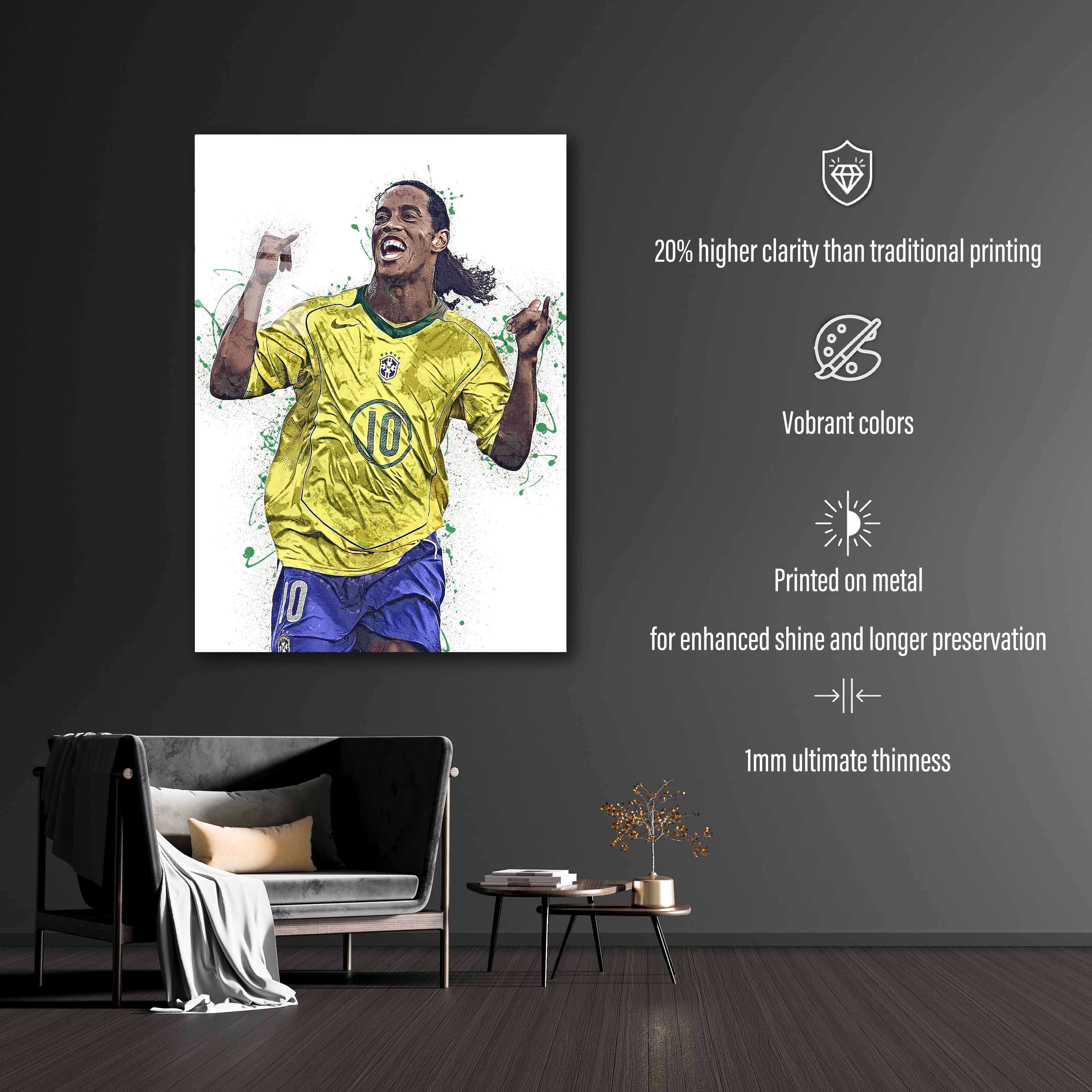 Ronaldinho Brazil poster