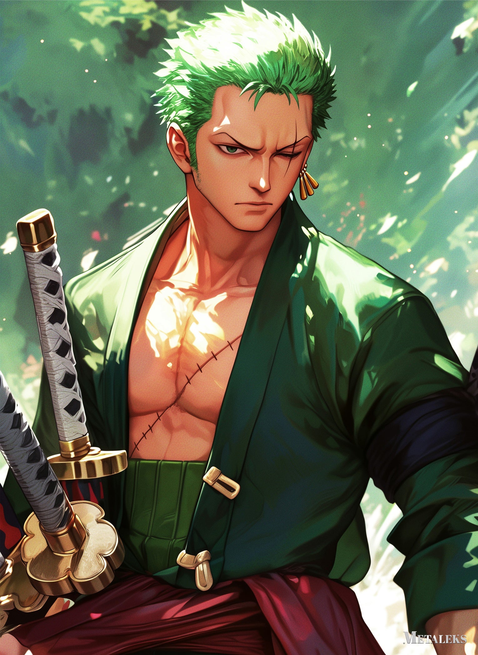 Roronoa Zoro facing forward  H0731-25