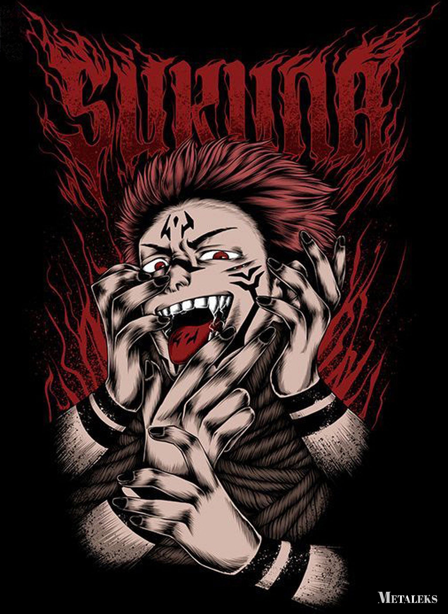 Ryomen Sukuna Jujutsu Kaisen  D091025