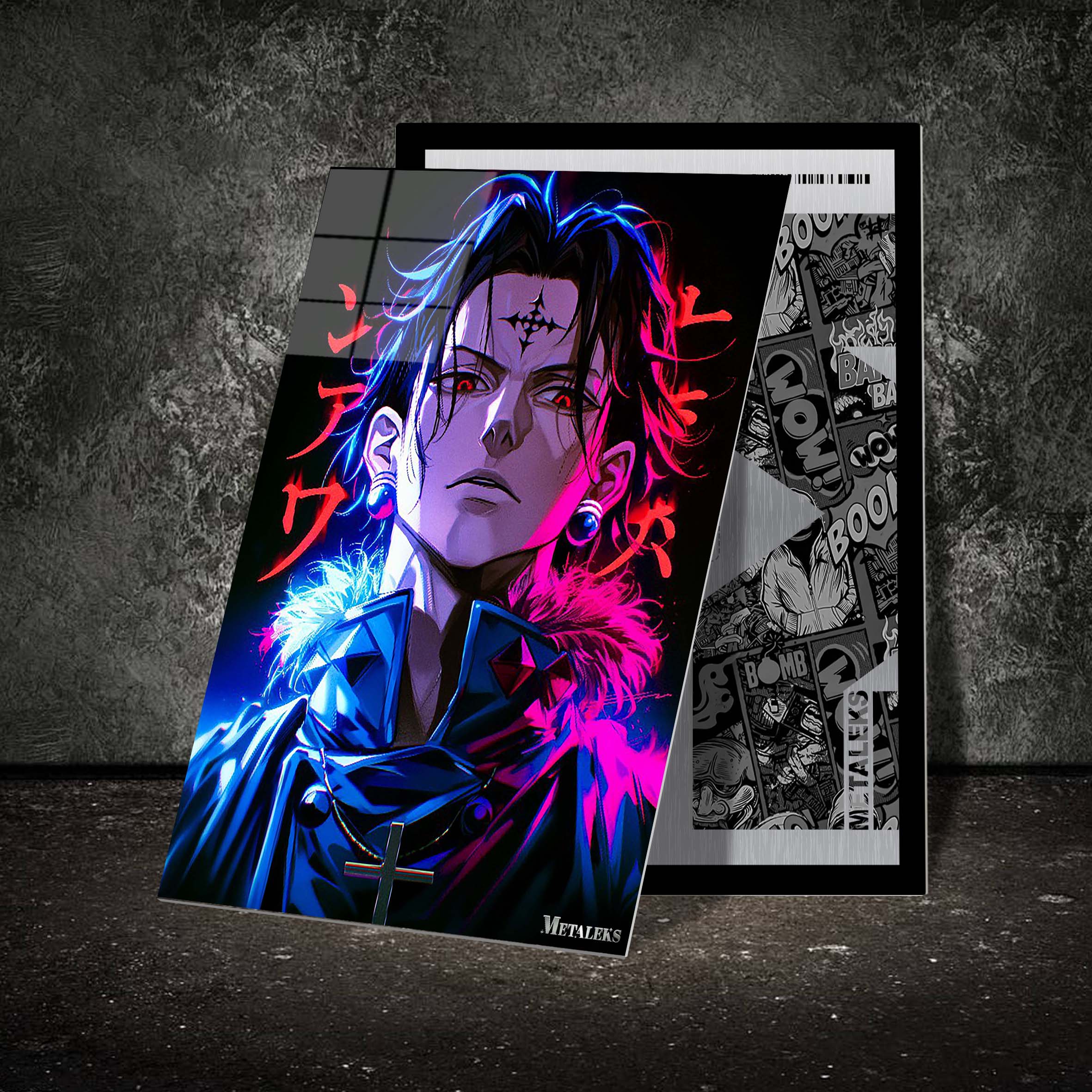 S0081 Chrollo Lucifer Neon Effect | Hunter x Hunter