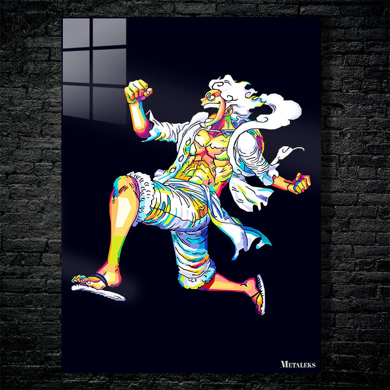 S055 Luffy Nika Wpap Art  H0731-25