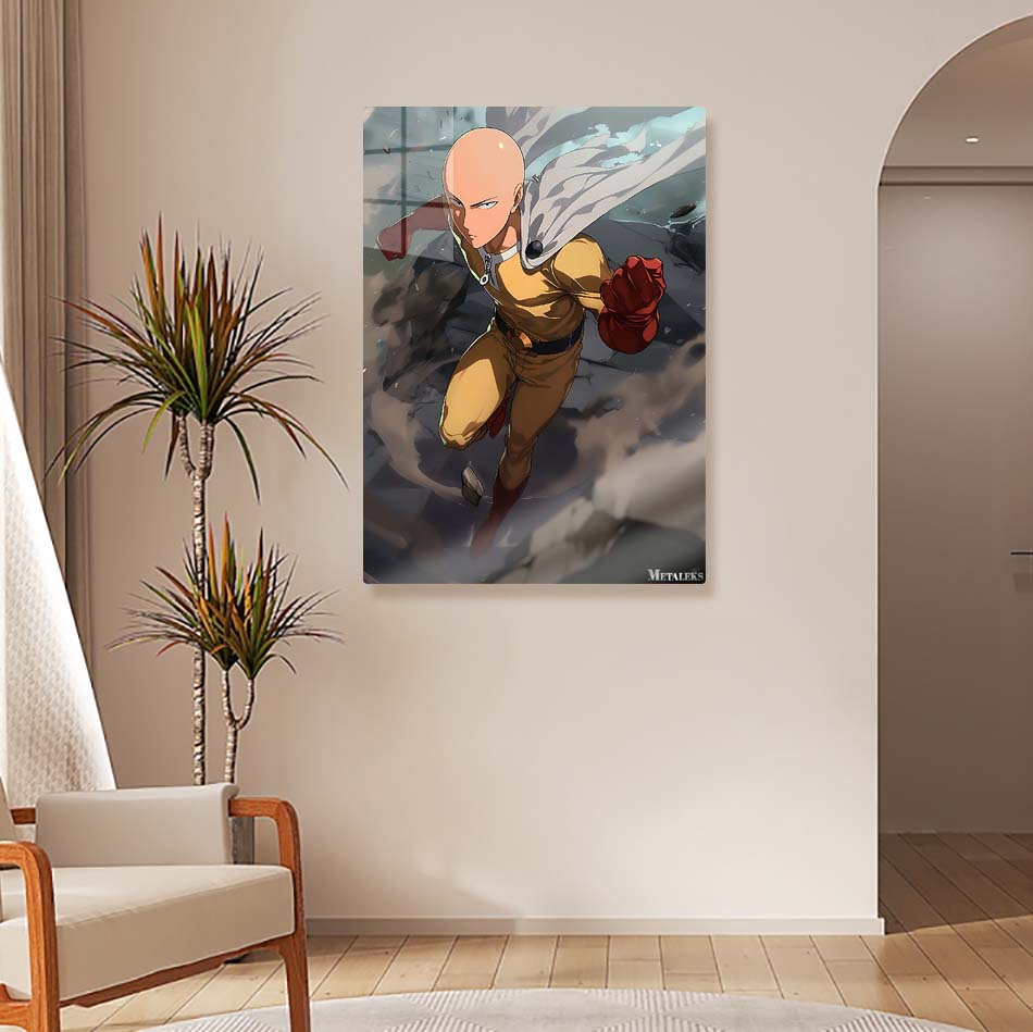 Saitama from one punch man anime