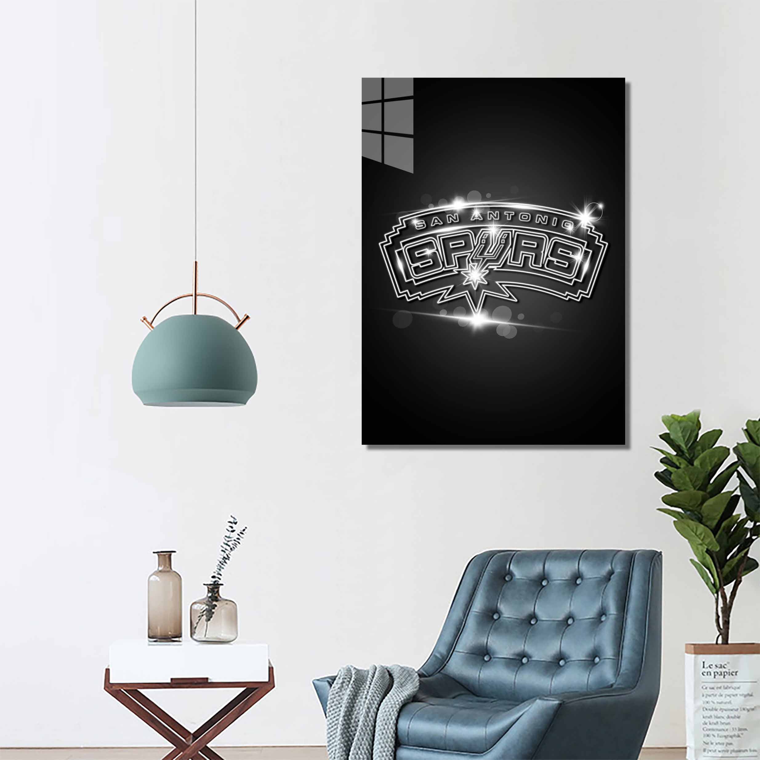 San Antonio Spurs Neon