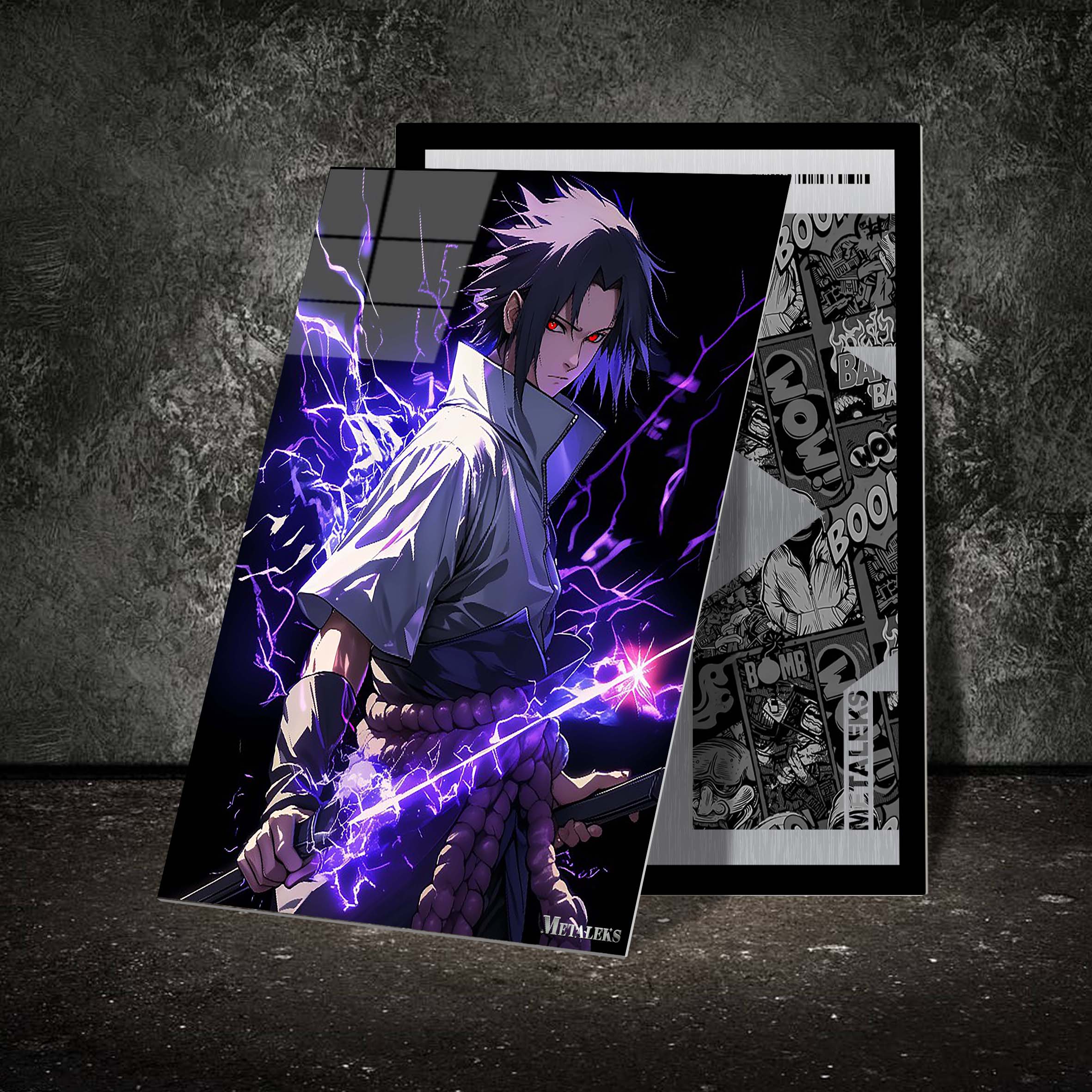 Sasuke Lightning Purple