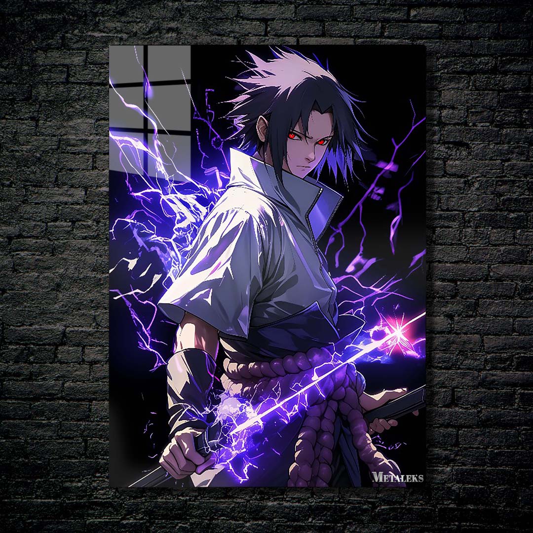 Sasuke Lightning Purple