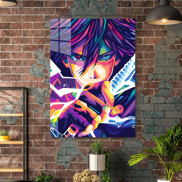 Sasuke Uchiha WPAP style