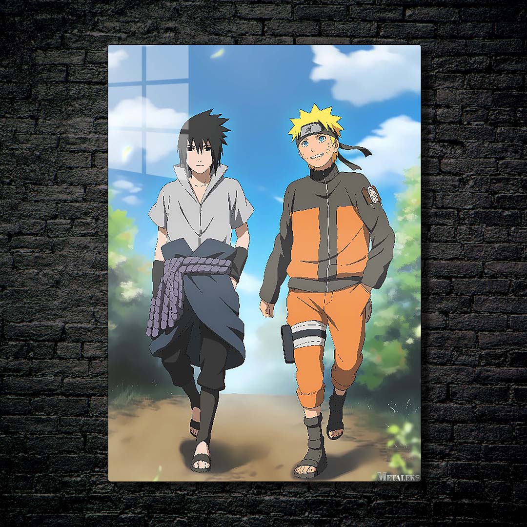 Sasuke and Naruto friendship