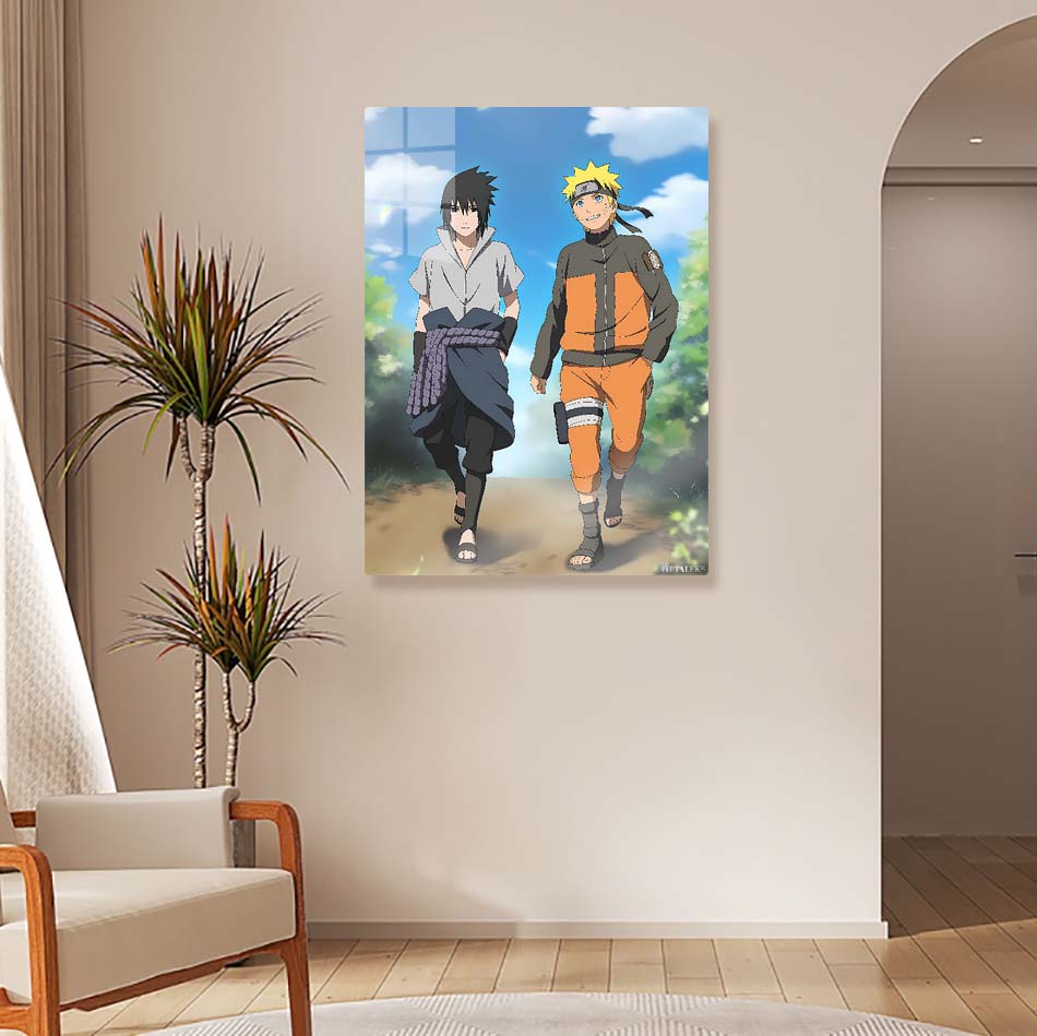 Sasuke and Naruto friendship