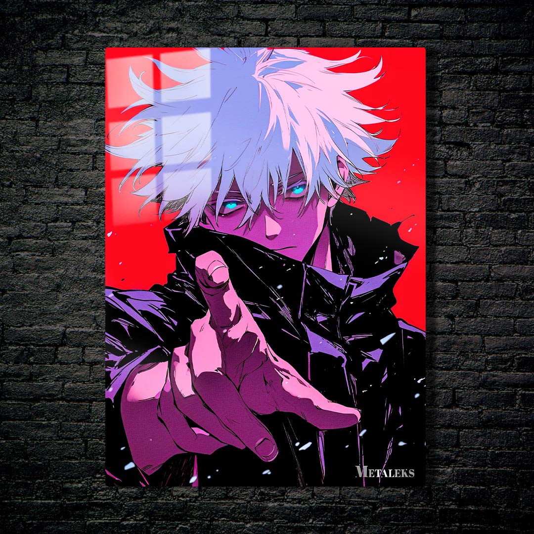 Satoru Gojo red - jujutsu kaisen