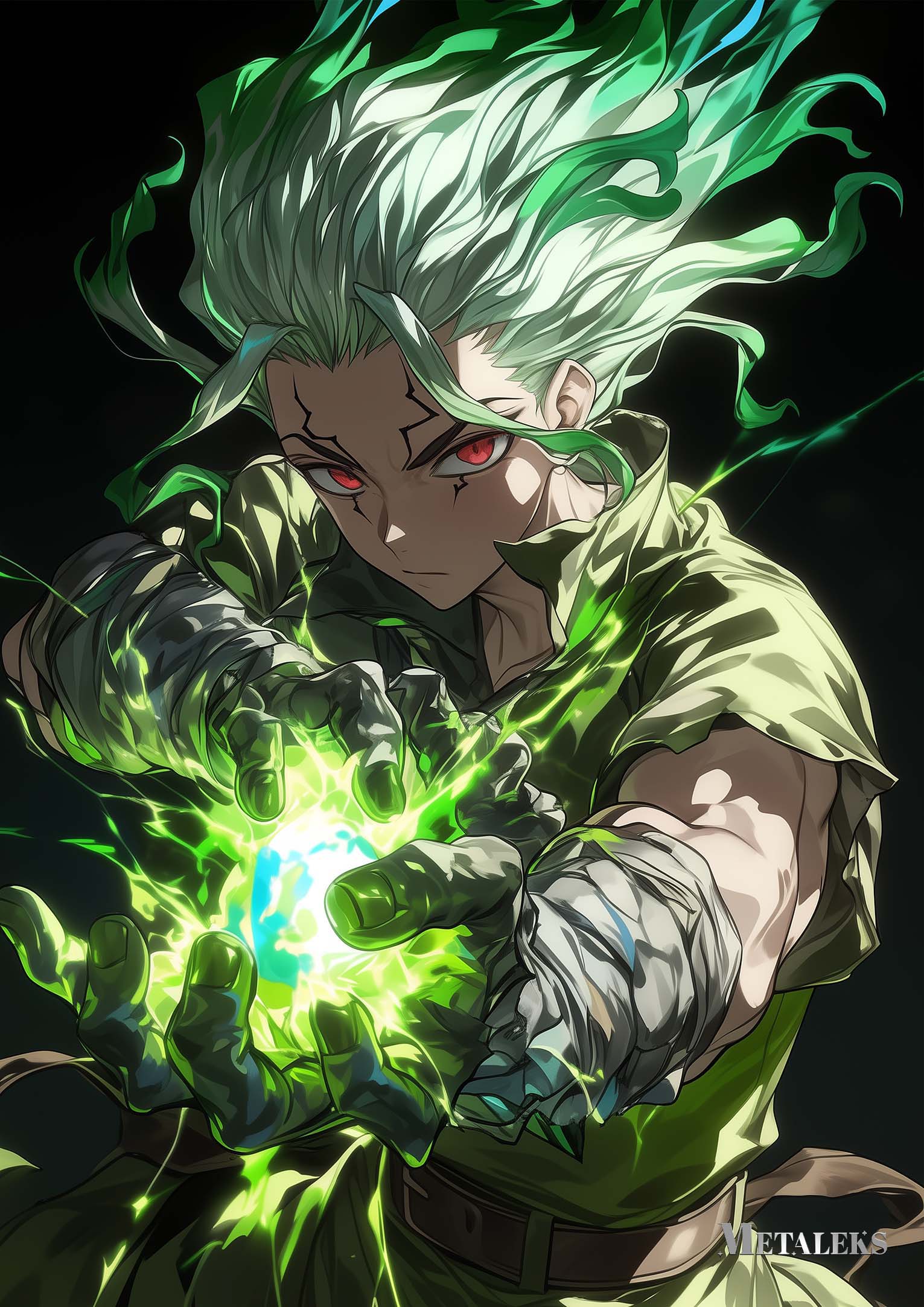 Senku Ishigami _ Dr. Stone ZeetArt