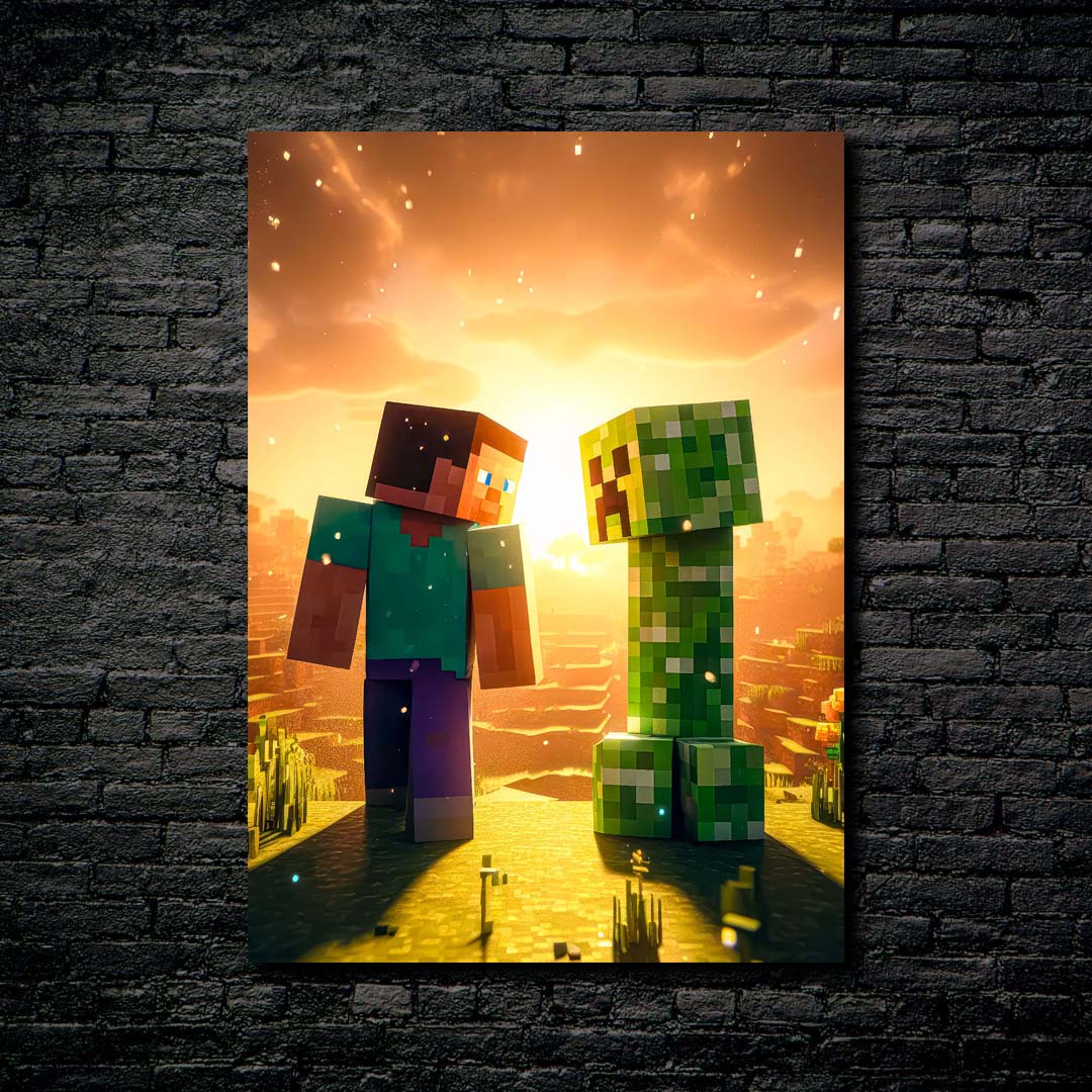 Steve And Creeper