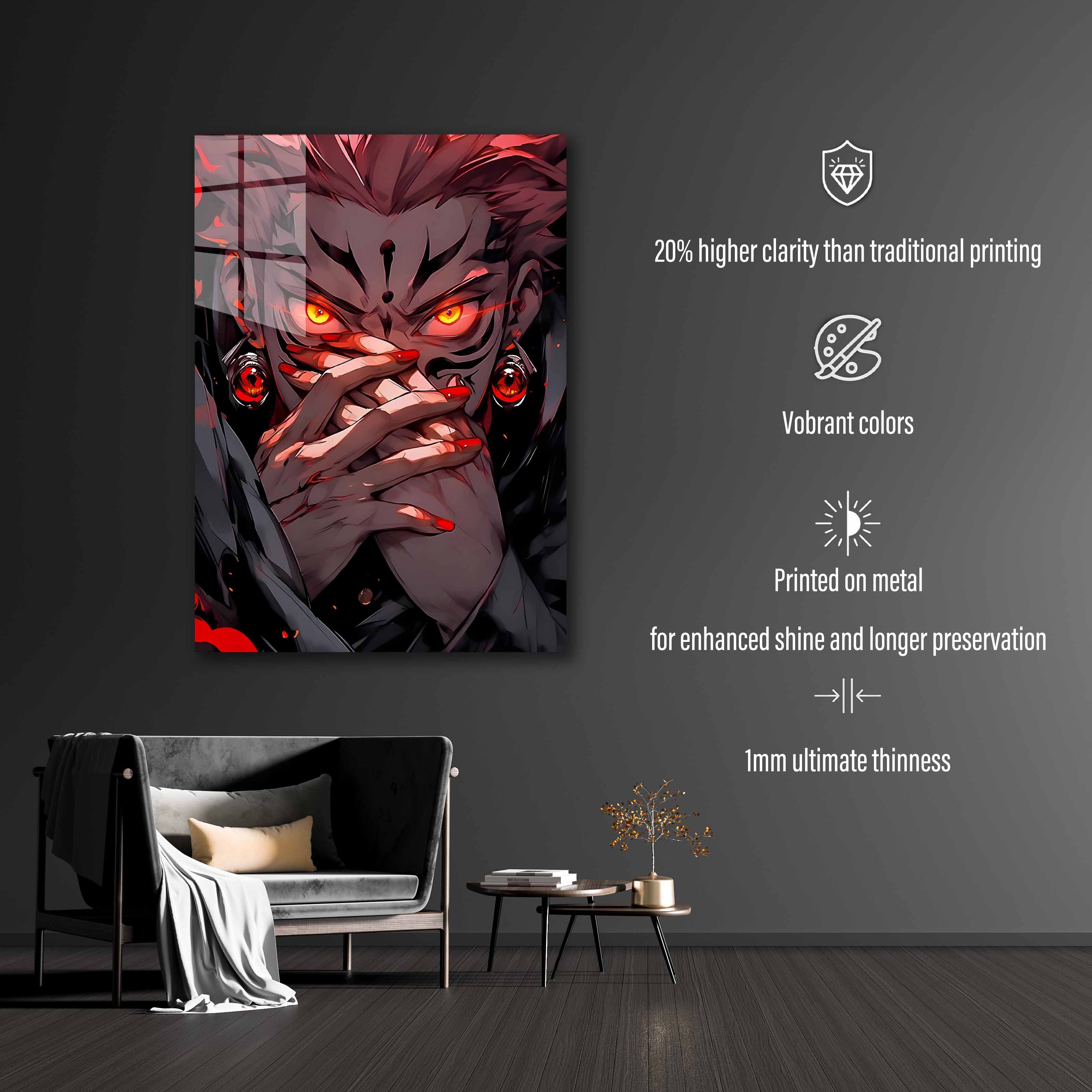 Sukuna Jujutsu Kaisen Red Eye