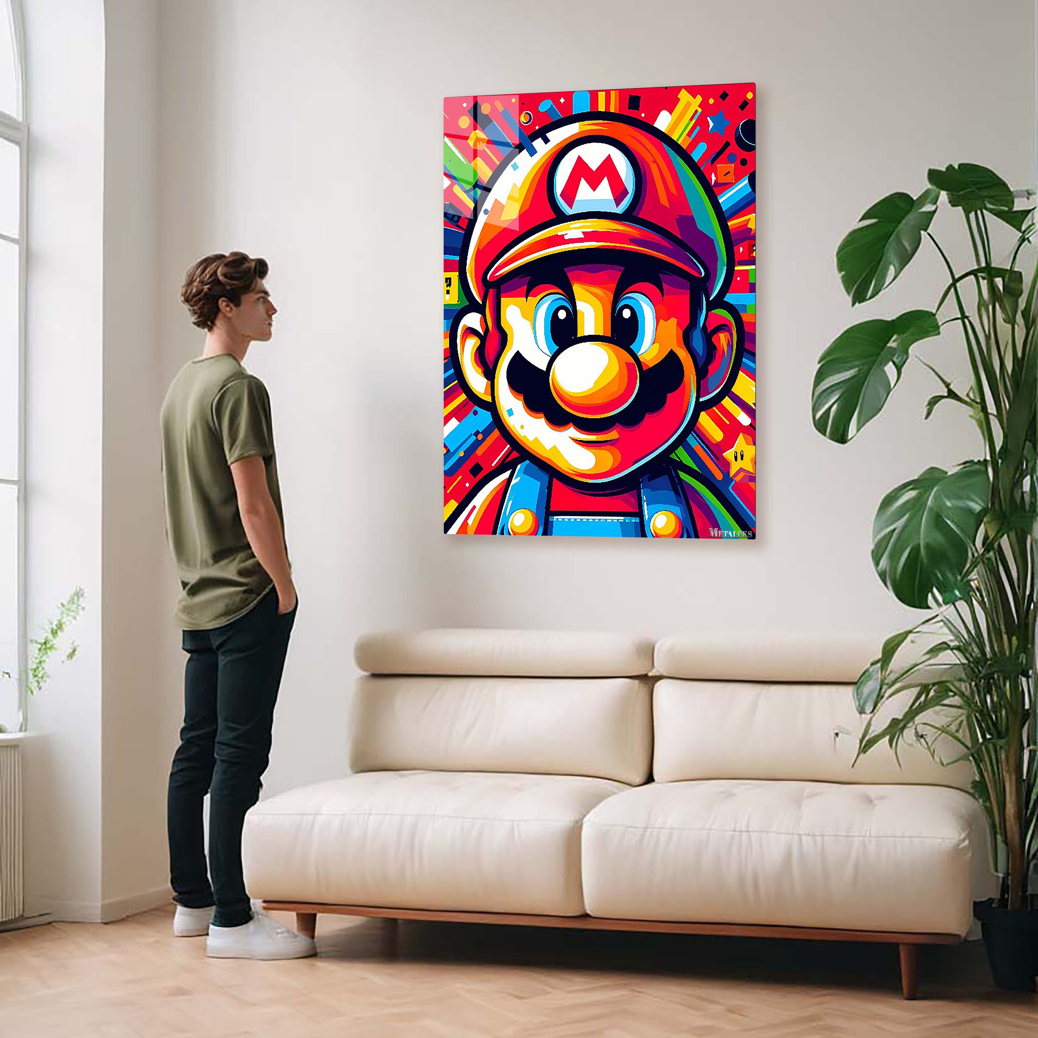 Super Mario V1-Artwork by @Lucifer Art2092