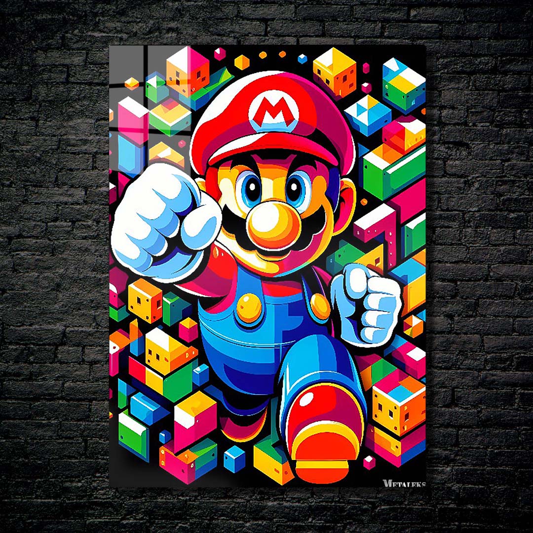 Super Mario v4-Artwork by @Lucifer Art2092