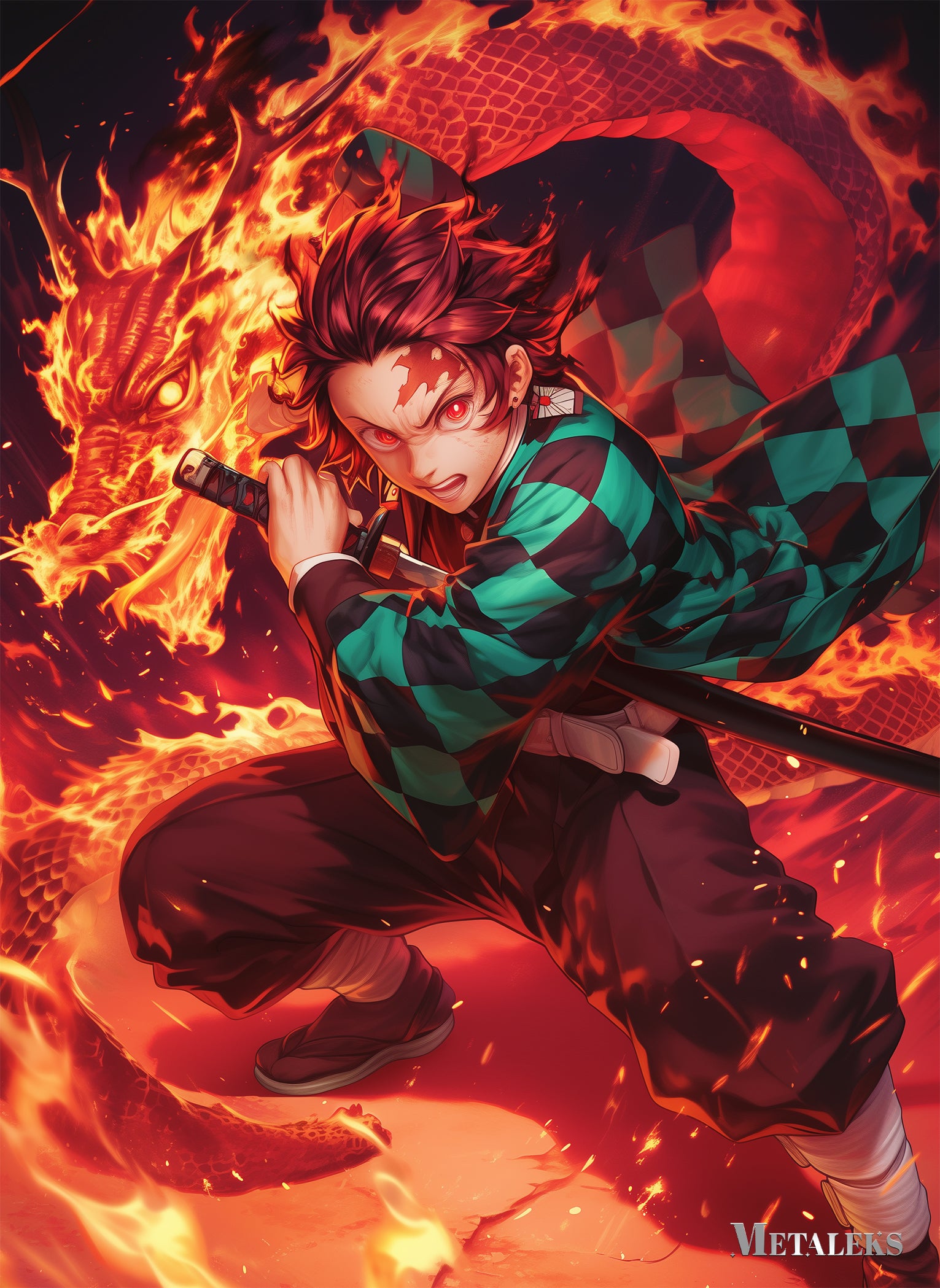 Tanjiro Kamado.BurningDragon